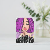 Boss Lady Visitekaartje (Staand voorkant)