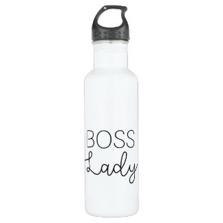 Boss Lady Water Bottle Waterfles