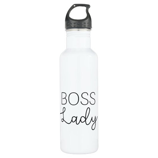 Boss Lady Water Bottle Waterfles (Voorkant)