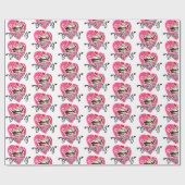 Boss Lady White Cadeaupapier (Vlak)