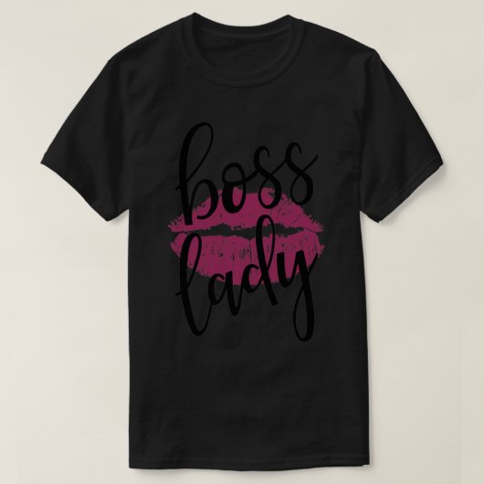 Boss Lady Working Voman Kus Lips Pullover (Design voorkant)
