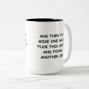 Boss Leaving Mok is een geweldig cadeau voor Cower