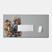 Boss Legends Desk Mat - Retro Pixel Art (Keyboard & Muis)