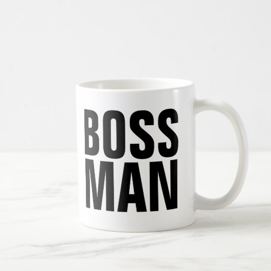 BOSS MAN COFFEE MUGS (Droite)