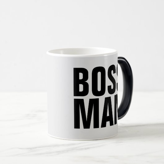 BOSS MAN COFFEE MUGS (Devant droit)