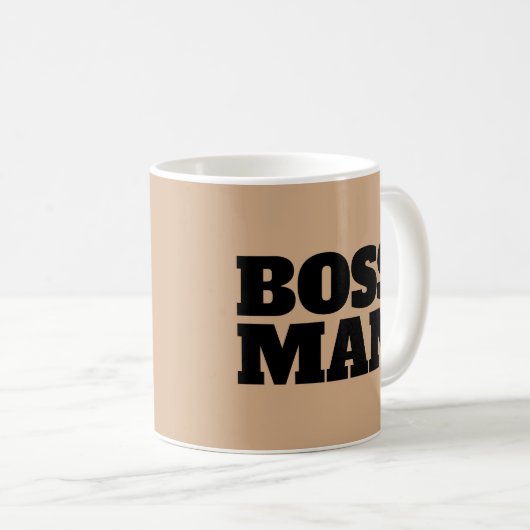 BOSS MAN COFFEE MUGS (Devant droit)