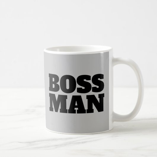 BOSS MAN COFFEE MUGS (Droite)