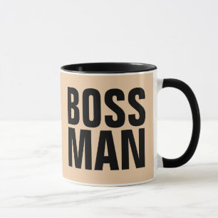 BOSS MAN COFFEE MUGS MOK