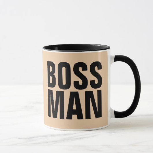 BOSS MAN COFFEE MUGS MOK (Rechts)