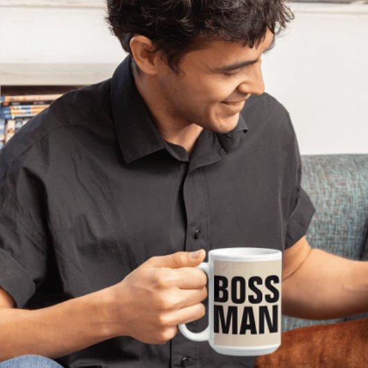 BOSS MAN COFFETS MUGS CUPS