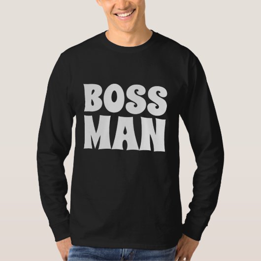 BOSS MAN DAD T-SHIRTS (Devant)