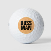 BOSS MAN GOLFBALlen (Voorkant)