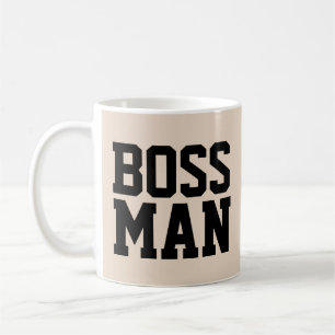 BOSS MAN KOFFIEKOPPEN KOFFIEMOK