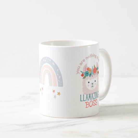BOSS MANAGER COACH TRAINER COWORKER Custom Mok (Voorkant rechts)