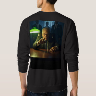 Boss mannen zwart sweatshirt terug