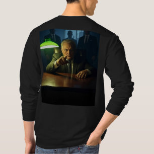 Boss mannen zwart T-shirt met lange mouwen