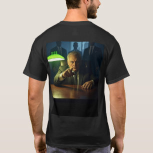Boss mannen zwart T-shirt terug