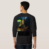 Boss men noir sweatshirt retour (Dos entier)
