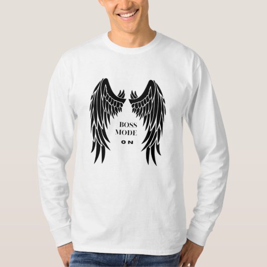 BOSS MODE ON Power & Confidence Sweatshirt (Voorkant)