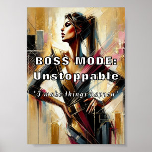 Boss-modus: niet te stoppen Poster
