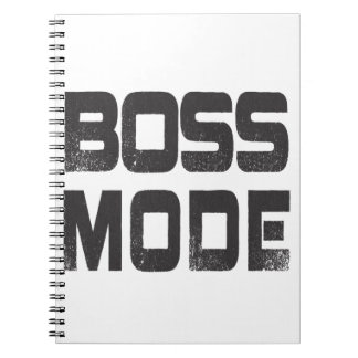 Boss-modus Notitieboek