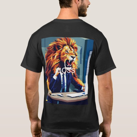BOSS-modus: Verhoog uw stijl! T-shirt (Achterkant)
