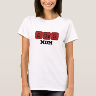 Boss Mom Periodic Table Element T-shirt