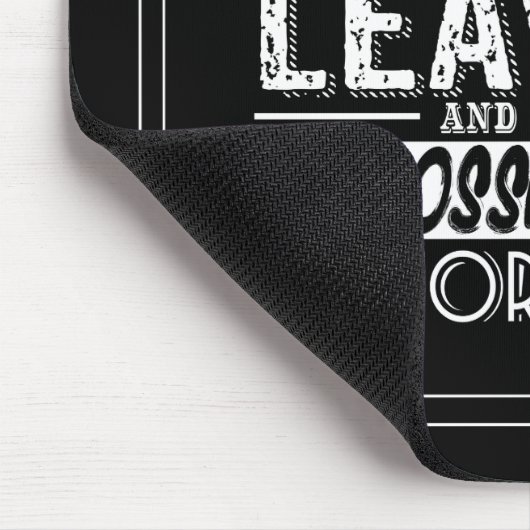 Boss Mouse Mat Een echt geweldige baas Muismat (Hoek)