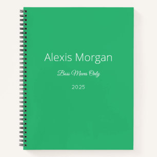 Boss Moves Dagelijkse Planner Notitieboek