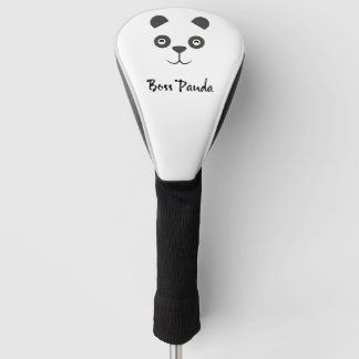 Boss Panda Golf Club Head Hoesje Golfheadcover