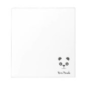 Boss Panda Note Paper Notitieblok (Voorkant)