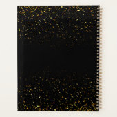 Boss Planner de Parties scintillant d'or (Dos)
