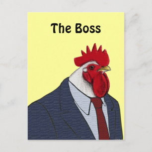 Boss Rooster Briefkaart