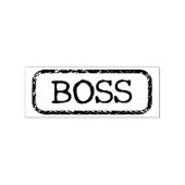 BOSS 	RUBBERSTEMPEL (Gestempeld)