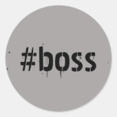 Boss - Stickers (Devant)