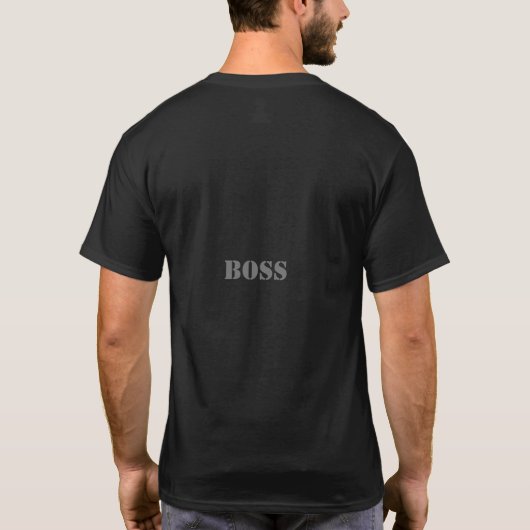 BOSS T-SHIRT (Achterkant)