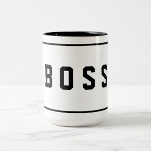 Boss Tweekleurige Koffiemok