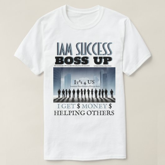 BOSS UP T-shirt (Design voorkant)