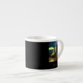 Boss w tekst linkerhand espresso mok (Voorkant rechts)