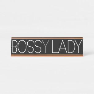 Boss(y) Lady Bureau Naambordje