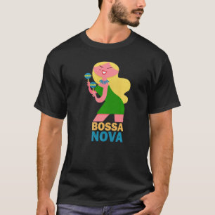  Bossa Nova Braziliaanse muziek genre Fans T-shirt