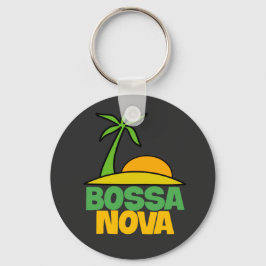 Bossa Nova cadeau voor Braziliaanse muziekliefhebb Sleutelhanger
