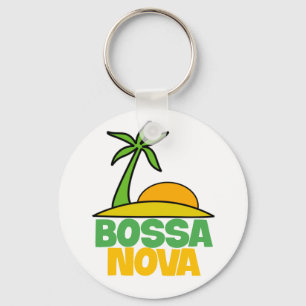 Bossa Nova cadeau voor Braziliaanse muziekliefhebb Sleutelhanger