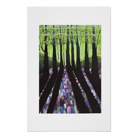 bosschaduwen perfect poster (Voorkant)