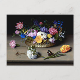Bosschaert Flower still Life snijdt de Nederlandse Briefkaart