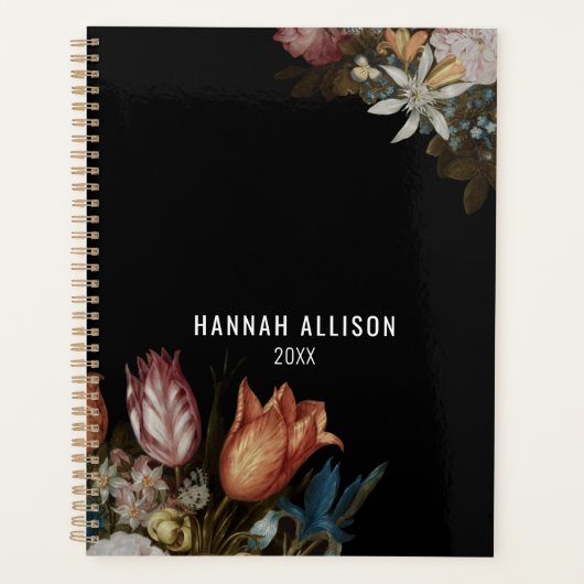 Bosschaert's "Bloemen in een Glas" Vet Planner (Voorkant)
