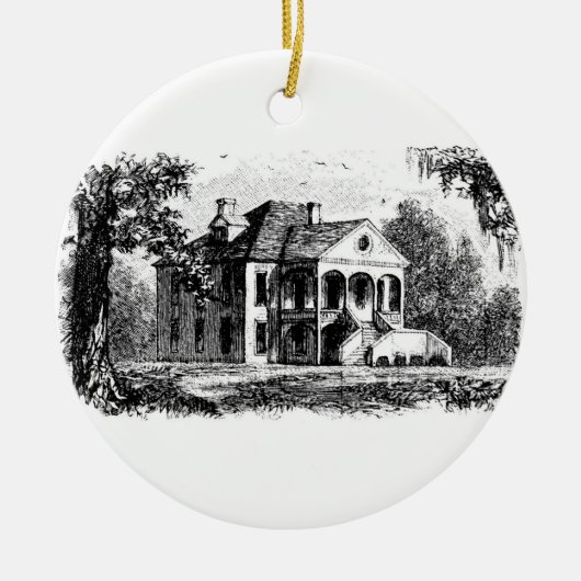 bossen2 keramisch ornament (Voorkant)
