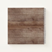 Bossen Baby 1 jaar Notitieboek (Achterkant)