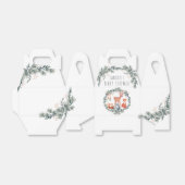 Bossen Baby shower Bedankdoosjes (Uitgevouwen)