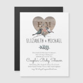 Bossen BABY SHOWER voor paren (Voorkant / Achterkant)